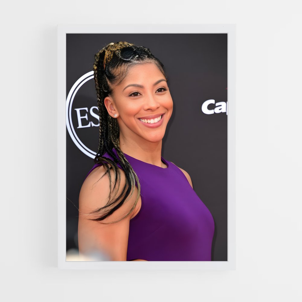 Poster Candace parker – affiche Basketball (vue 3)